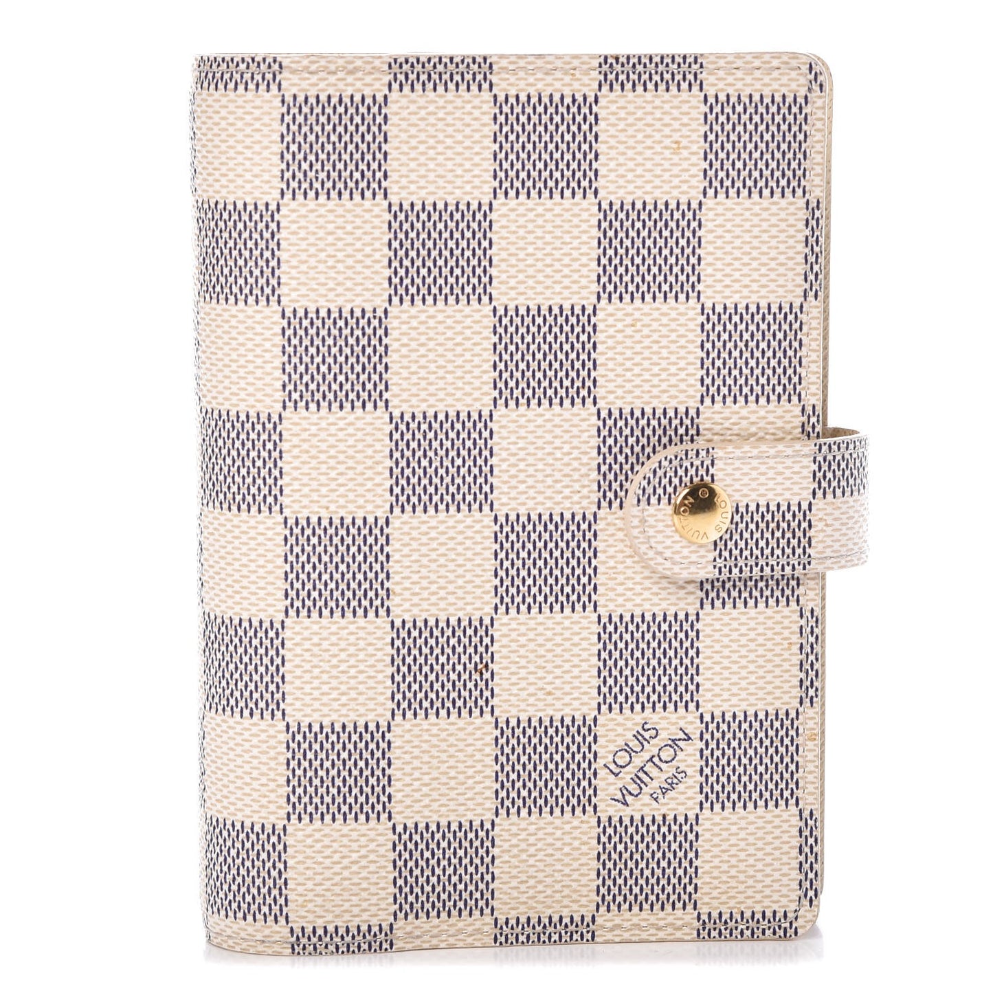Damier Azur Small Ring Agenda Cover