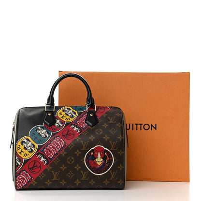 Louis Vuitton Monogram Kabuki Speedy 30 9 of 10