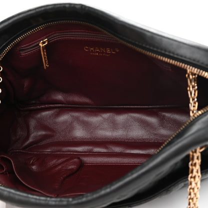Chanel Aged Calfskin Quilted Medium Reissue Camera Case Black 5 of 10