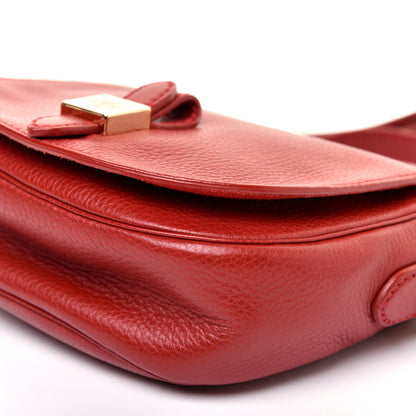 Mulberry Soft Small Grain Small Tessie Satchel Scarlet 7 of 13