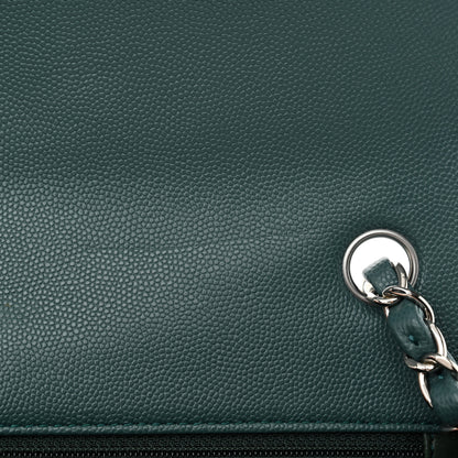 Chanel Caviar Quilted Mini Rectangular Flap Dark Turquoise 10 of 10