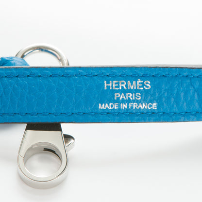 Hermes Togo Kelly Retourne 28 Bleu Zanzibar 24 of 25