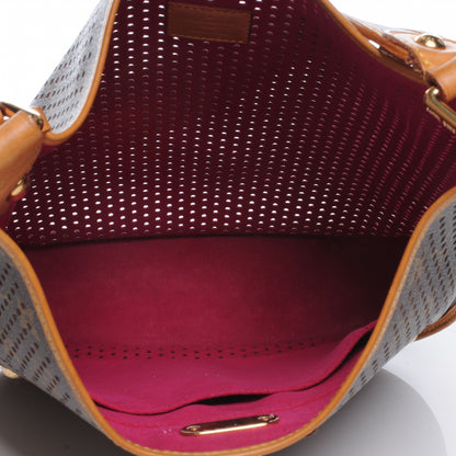 Louis Vuitton Monogram Perforated Musette Fuchsia 5 of 7