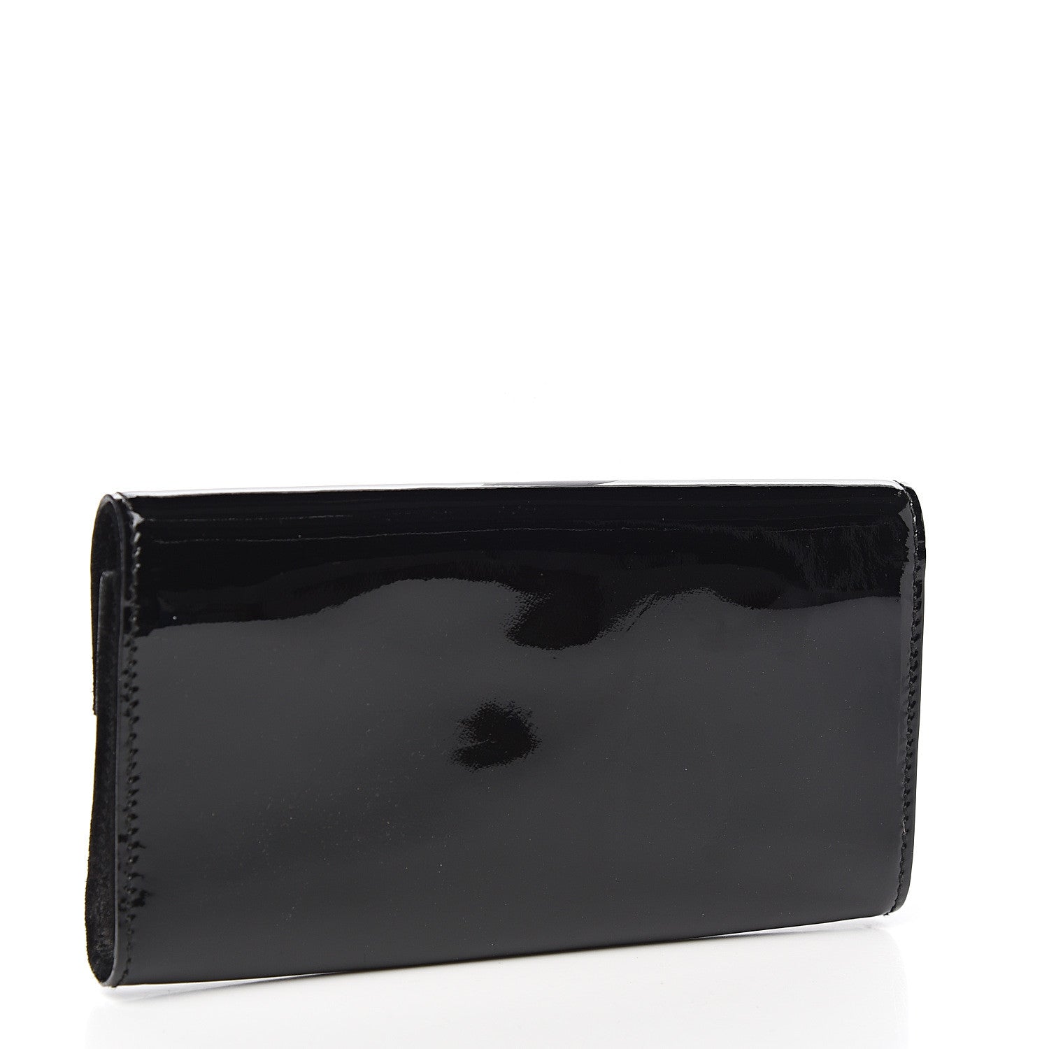 Gucci Patent Padlock Clutch Black 2 of 6