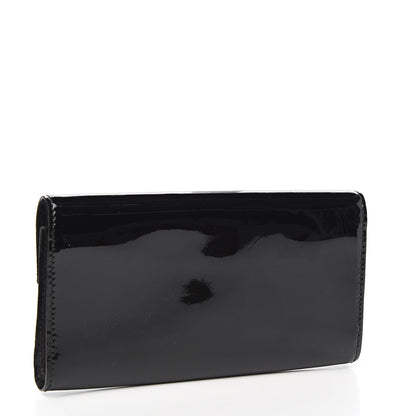 Gucci Patent Padlock Clutch Black 2 of 6