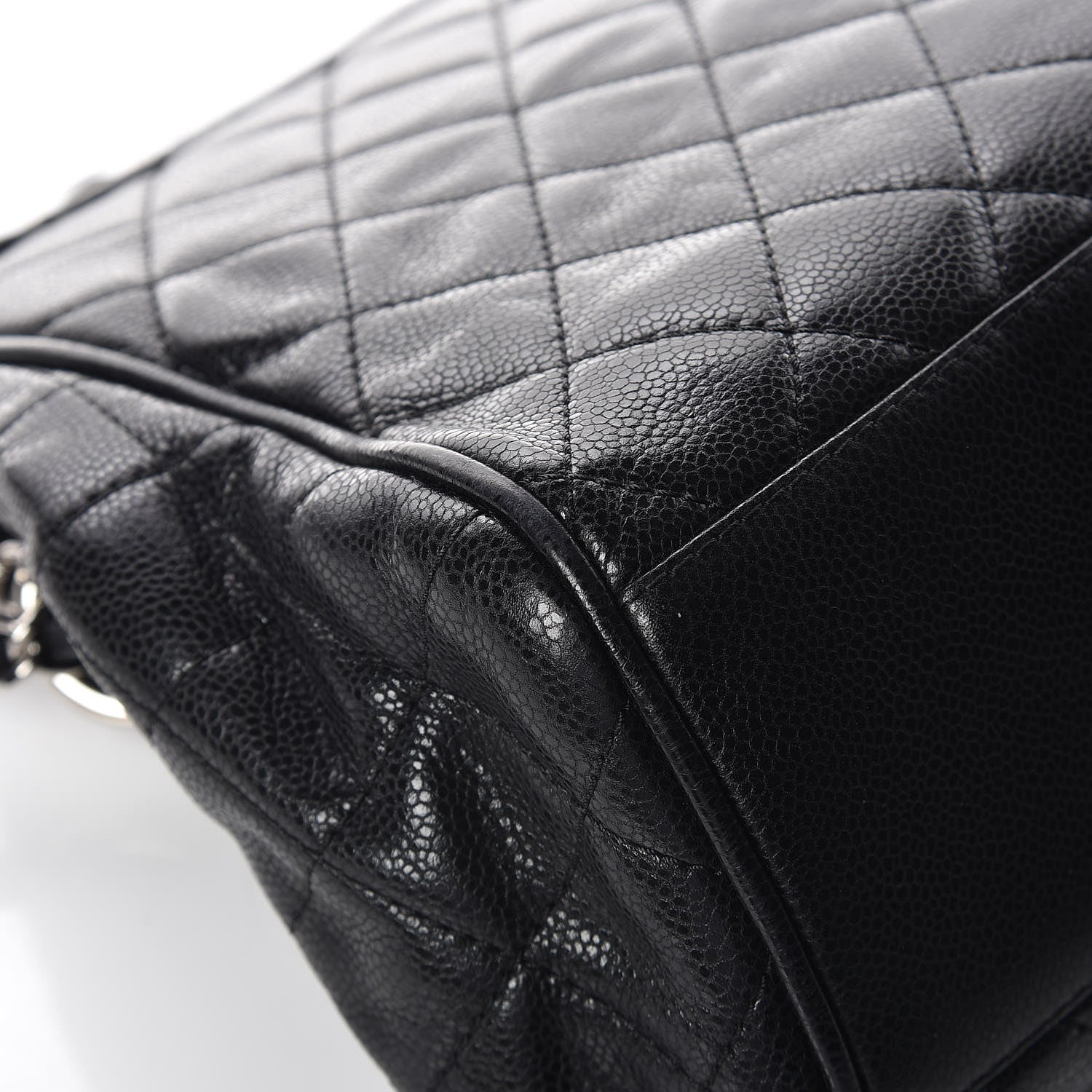 Chanel Caviar Quilted Timeless Accordion Flap Black 13 of 14