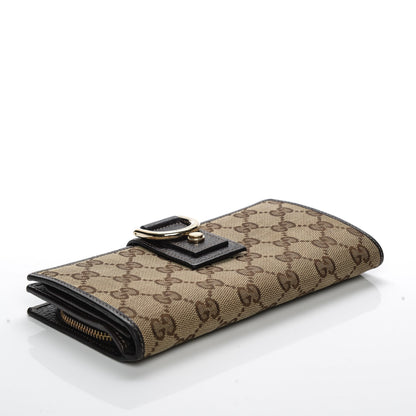 Gucci Monogram Abbey Continental Wallet Dark Brown 4 of 6