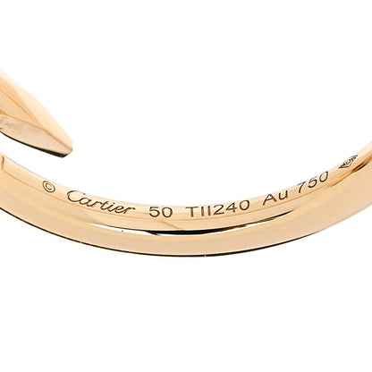 Cartier 18K Yellow Gold Small Juste Un Clou Ring 50 5.25 4 of 4