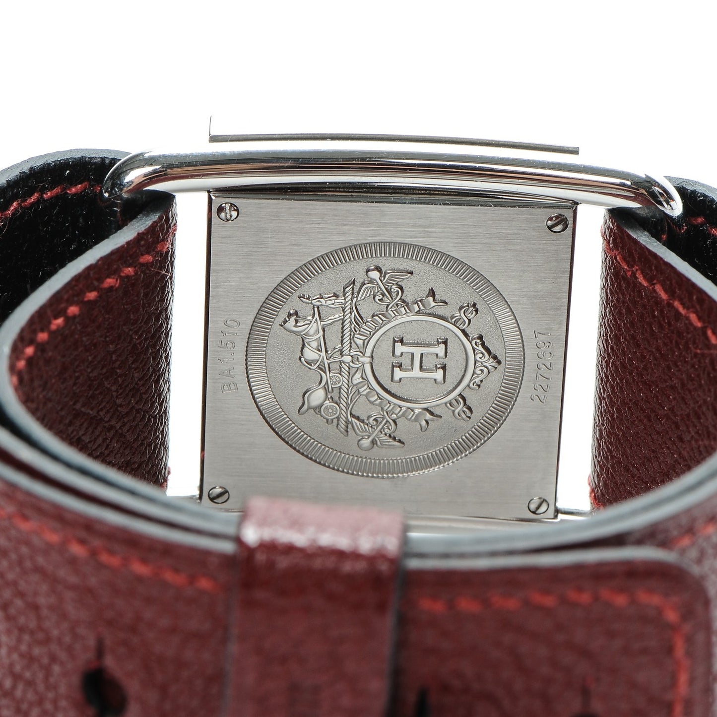 Stainless Steel Chevre Mysore 31mm Belt Quartz Watch Rouge H