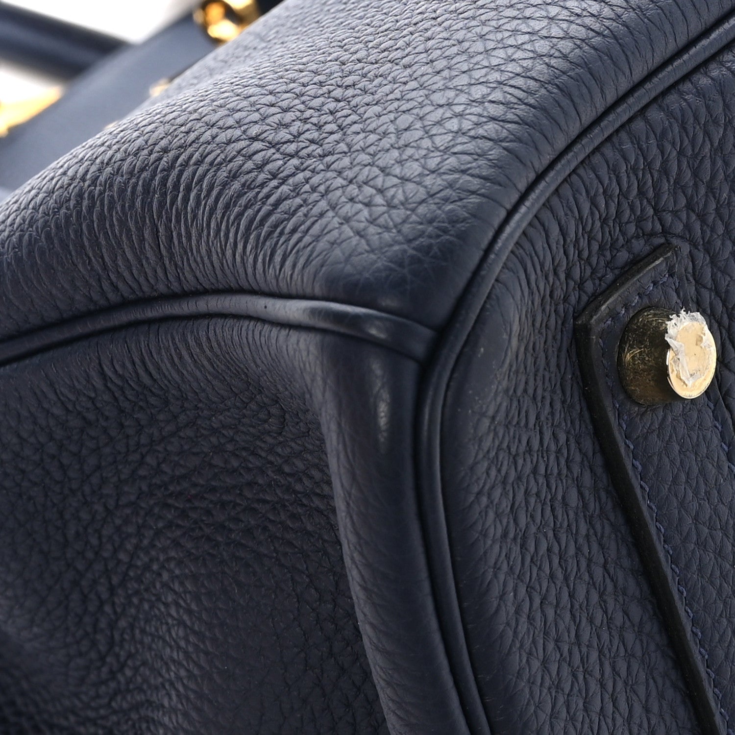 Hermes Togo Birkin 35 Bleu Nuit 8 of 11