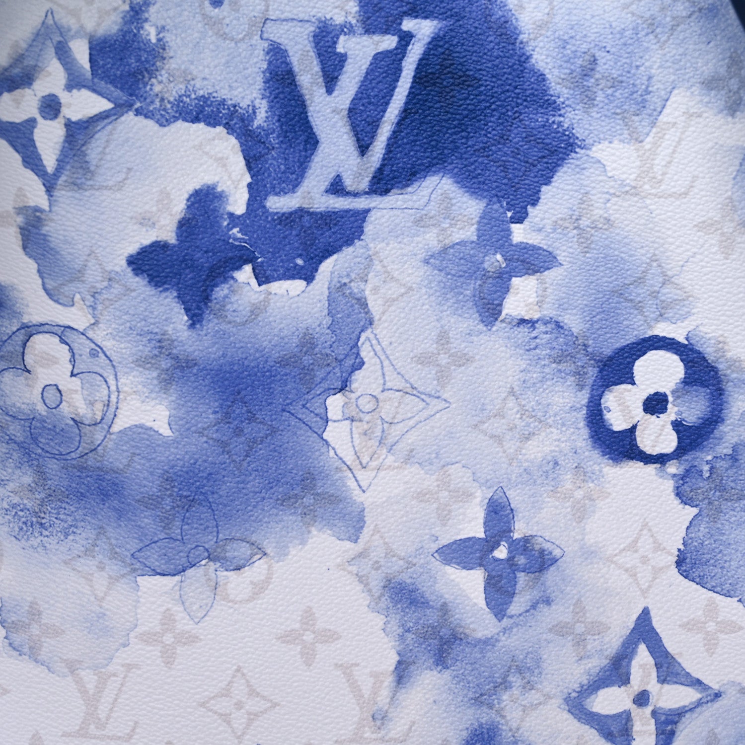 Louis Vuitton Monogram Watercolor Discovery Backpack Blue 11 of 14