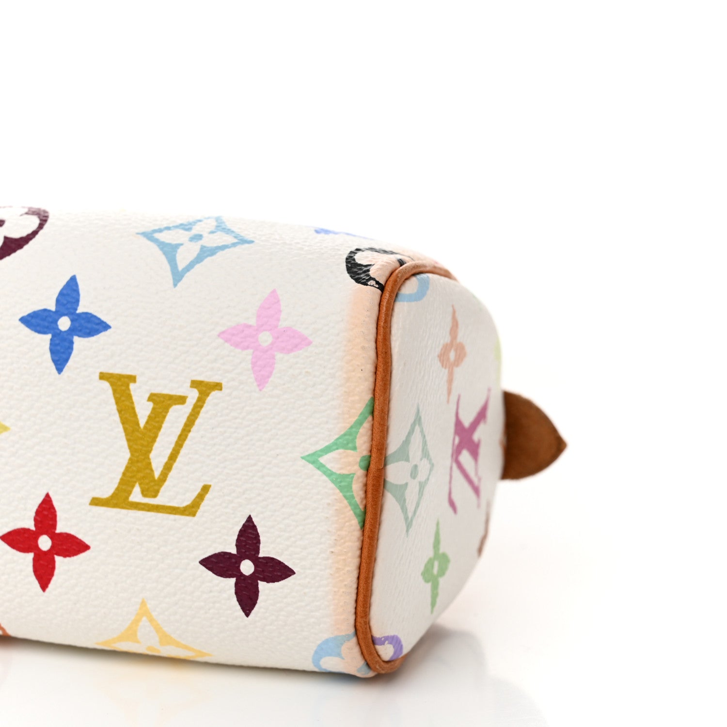 Louis Vuitton Monogram Multicolor Mini Sac HL Speedy White 9 of 9