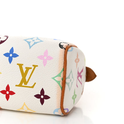 Louis Vuitton Monogram Multicolor Mini Sac HL Speedy White 9 of 9
