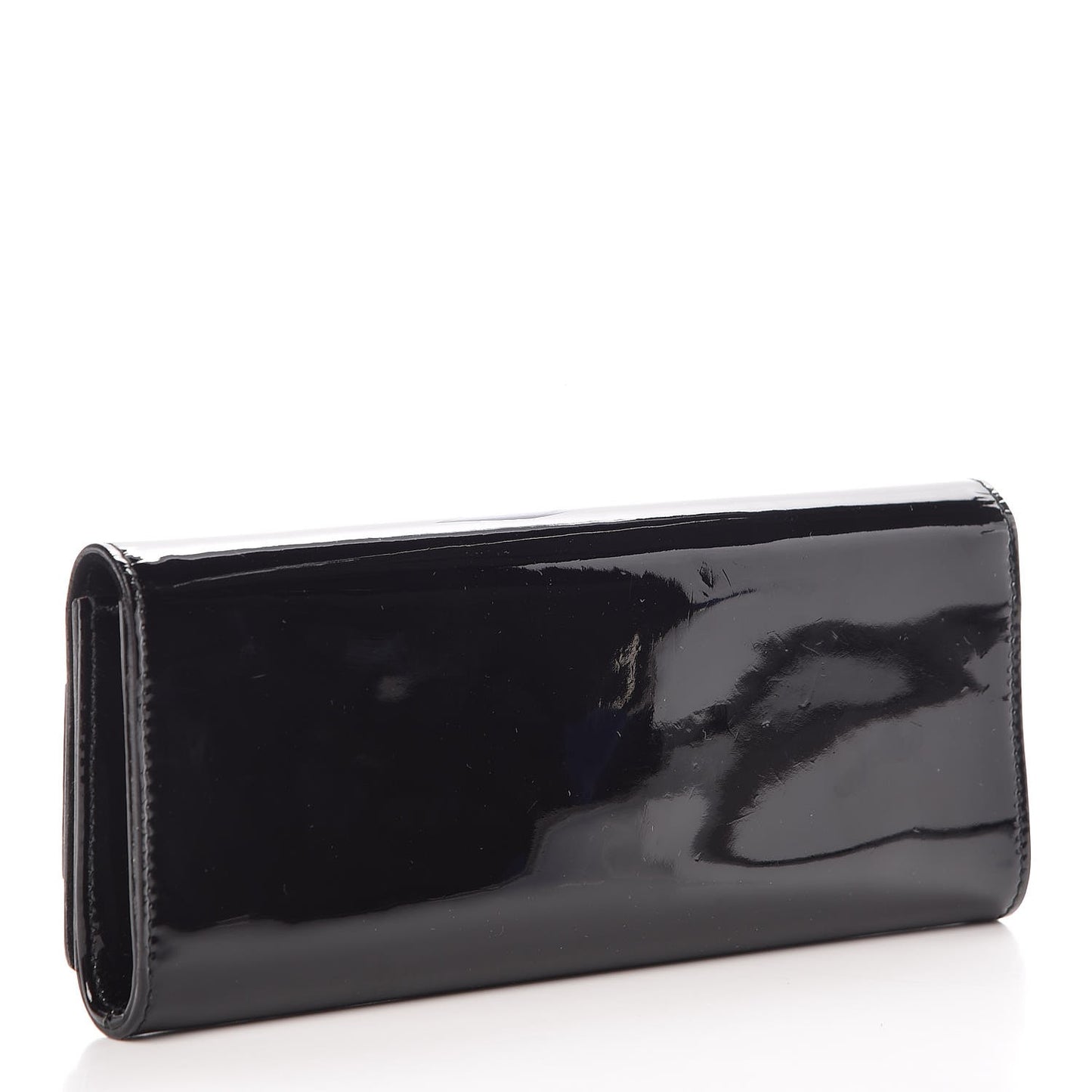 Patent Romy Clutch Black