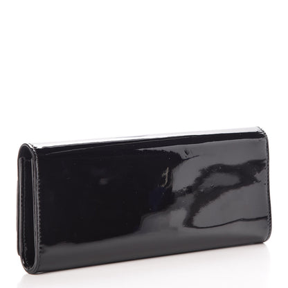 Gucci Patent Romy Clutch Black 3 of 8