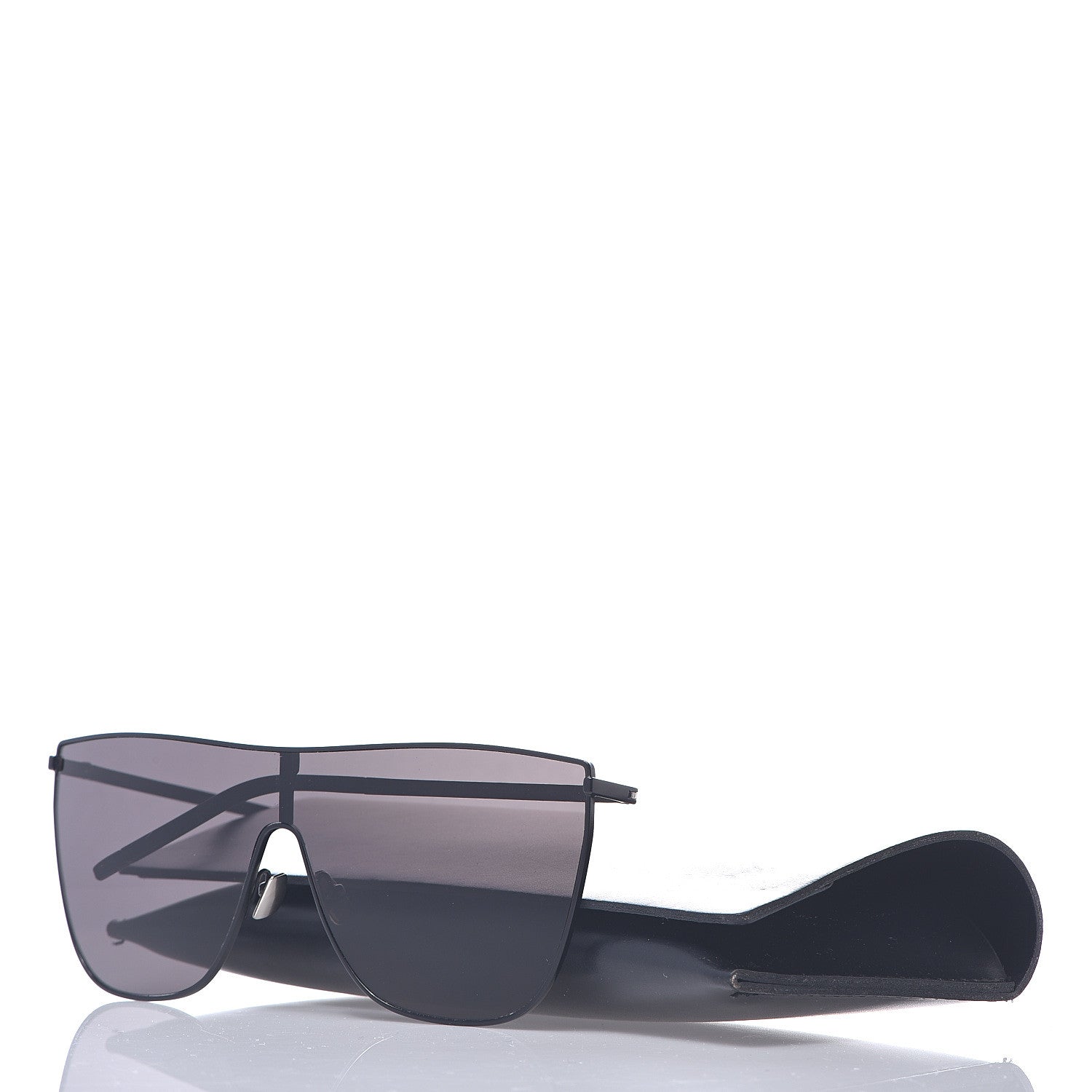Saint Laurent Mask SL1 Sunglasses Black 9 of 9