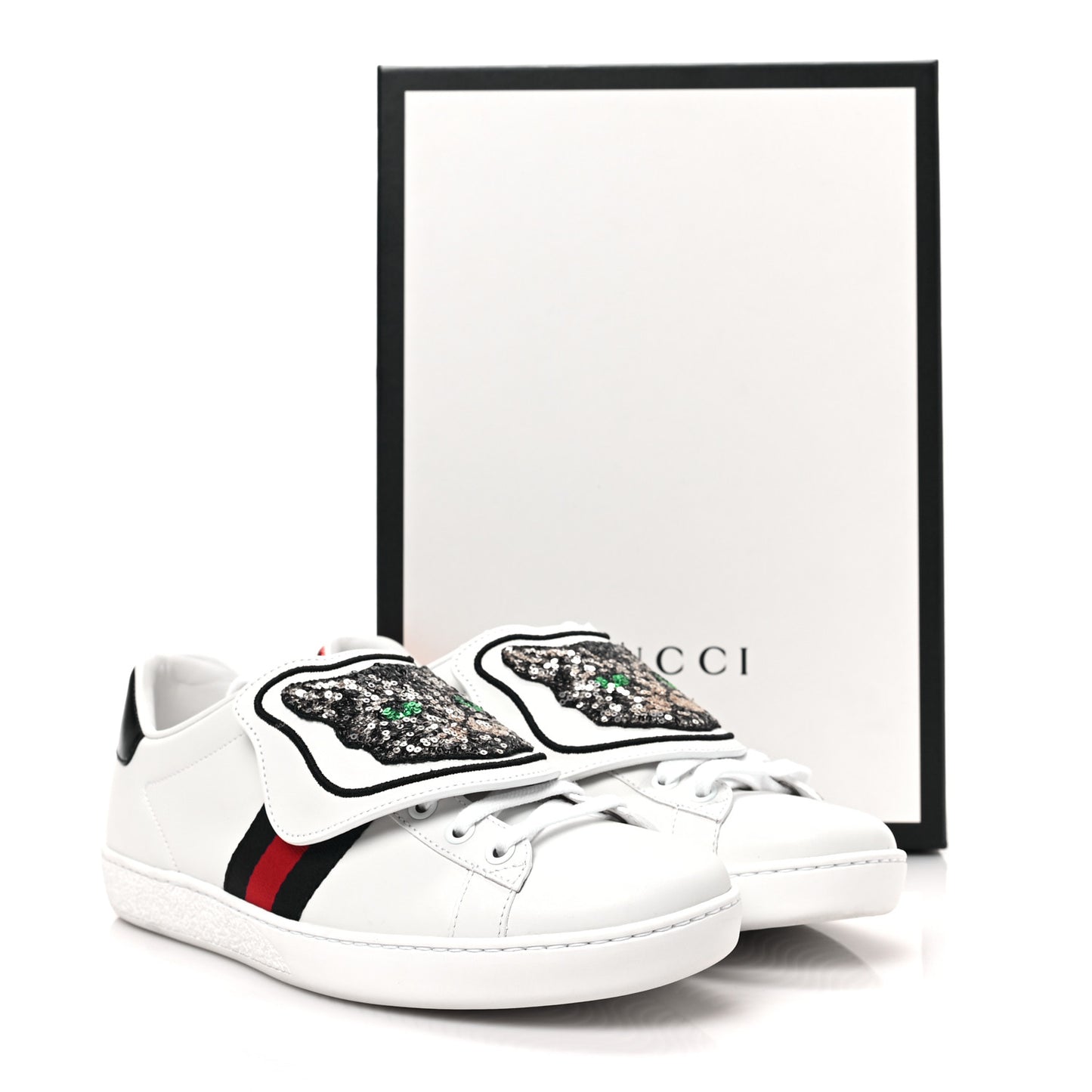 Calfskin Ayers Web Womens Ace Bow Lace Sneakers 38 White