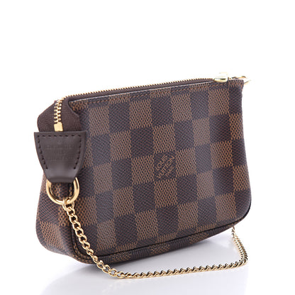 Louis Vuitton Damier Ebene Mini Pochette Accessories 2 of 6