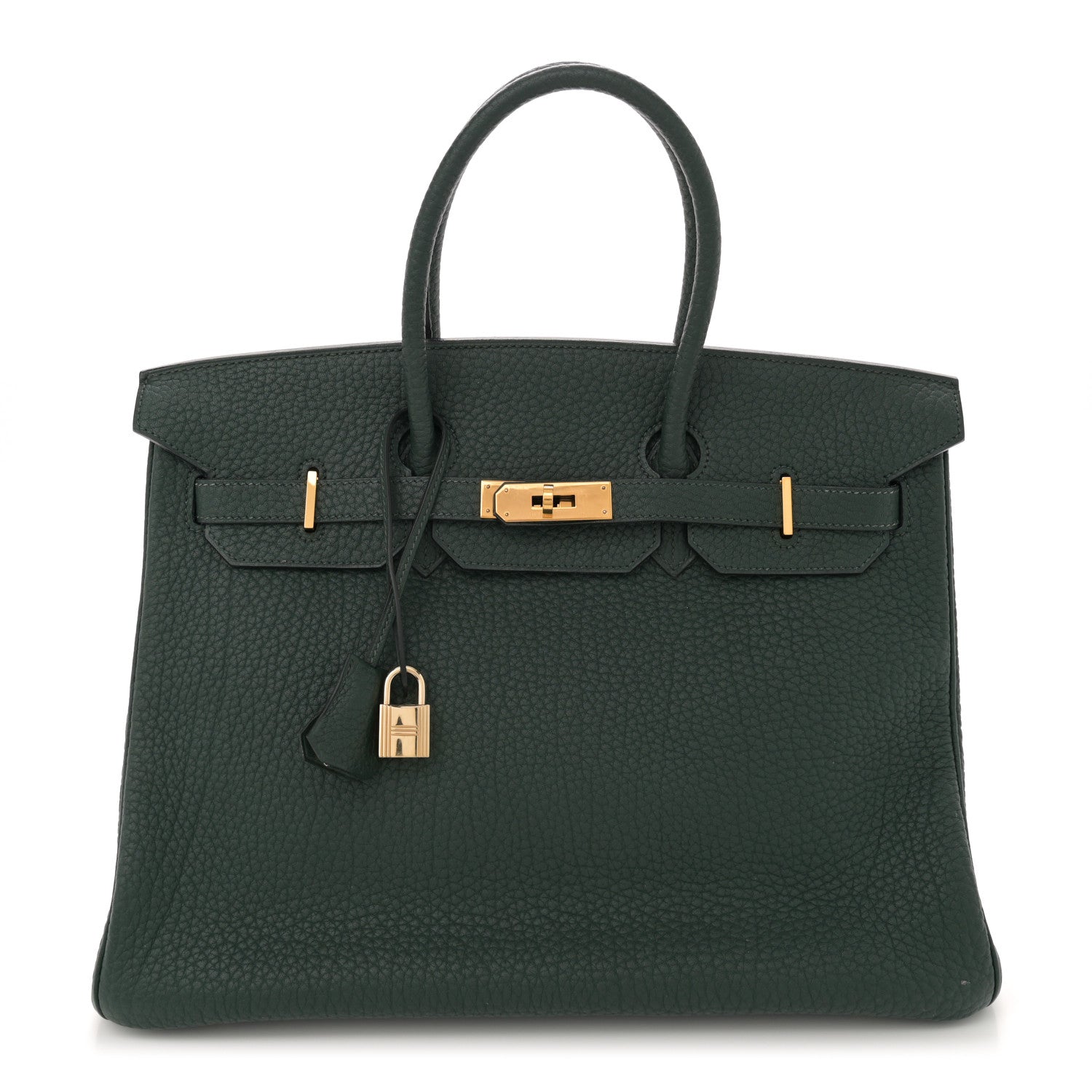 Hermes Fjord Birkin 35 Vert Fonce 1 of 14