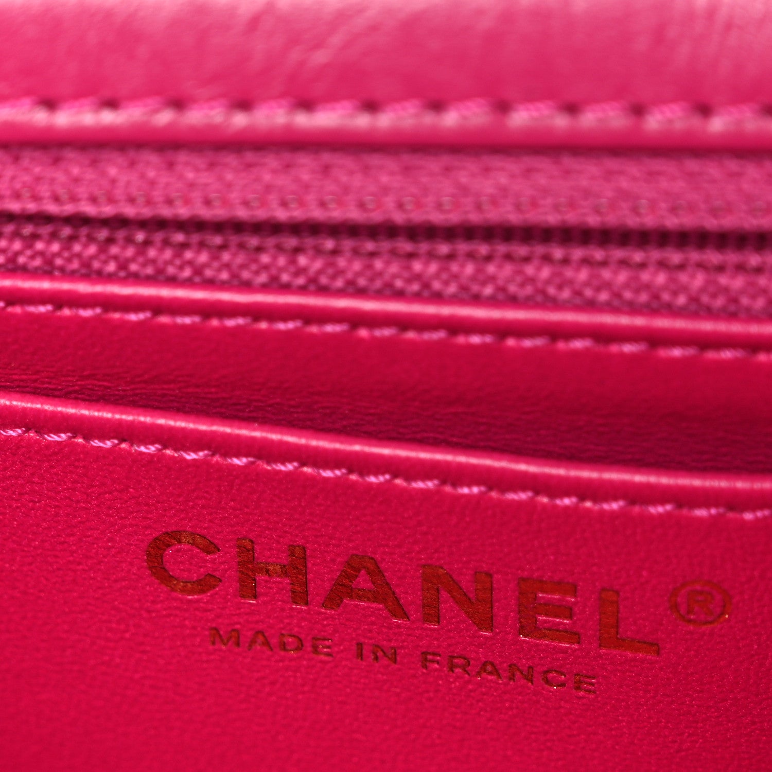 Chanel Aged Calfskin Quilted 2.55 Reissue Mini Flap Fuchsia 5 of 9