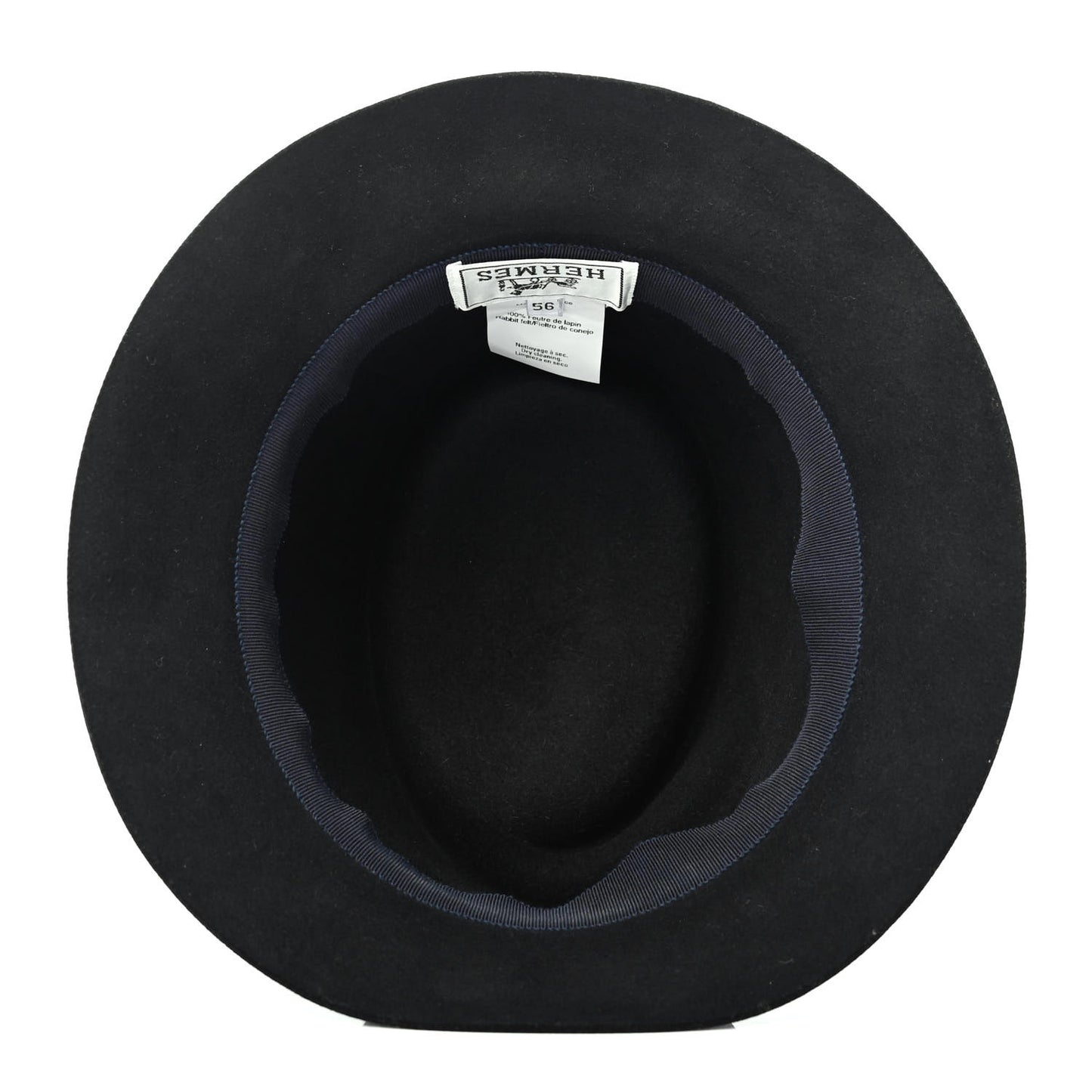 Rabbit Felt Hat 56 Black