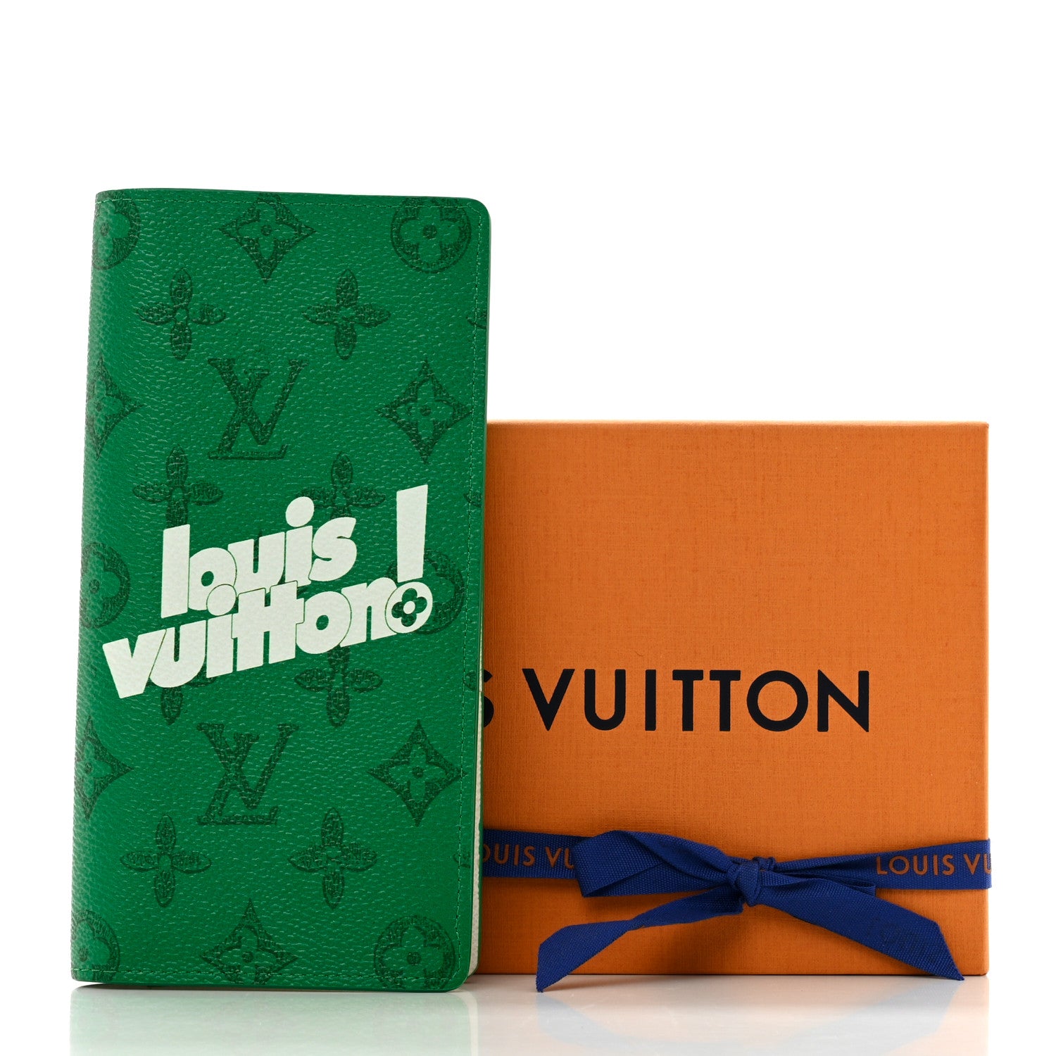 Louis Vuitton Vintage Monogram Brazza Wallet Green 8 of 8