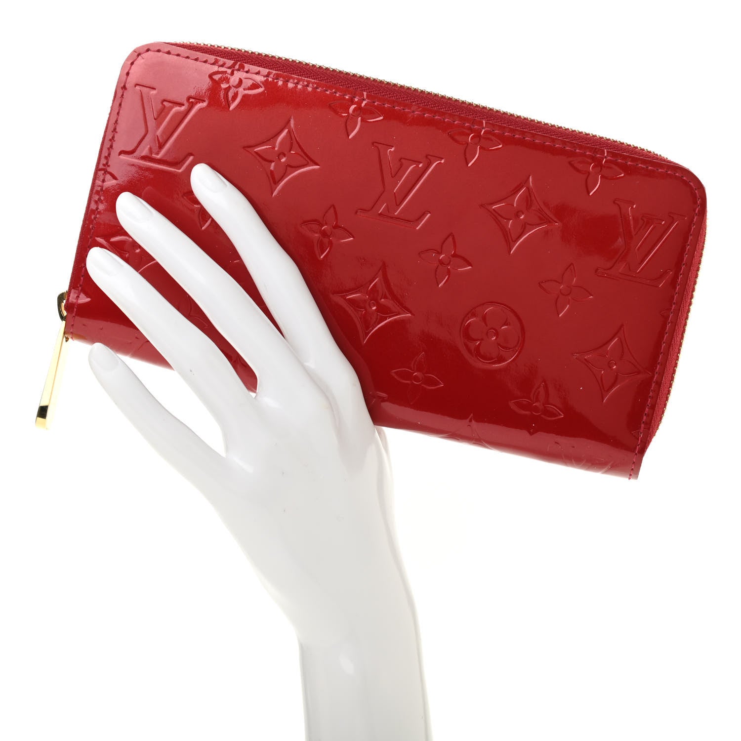 Louis Vuitton Vernis Zippy Wallet Pomme D'Amour 2 of 8