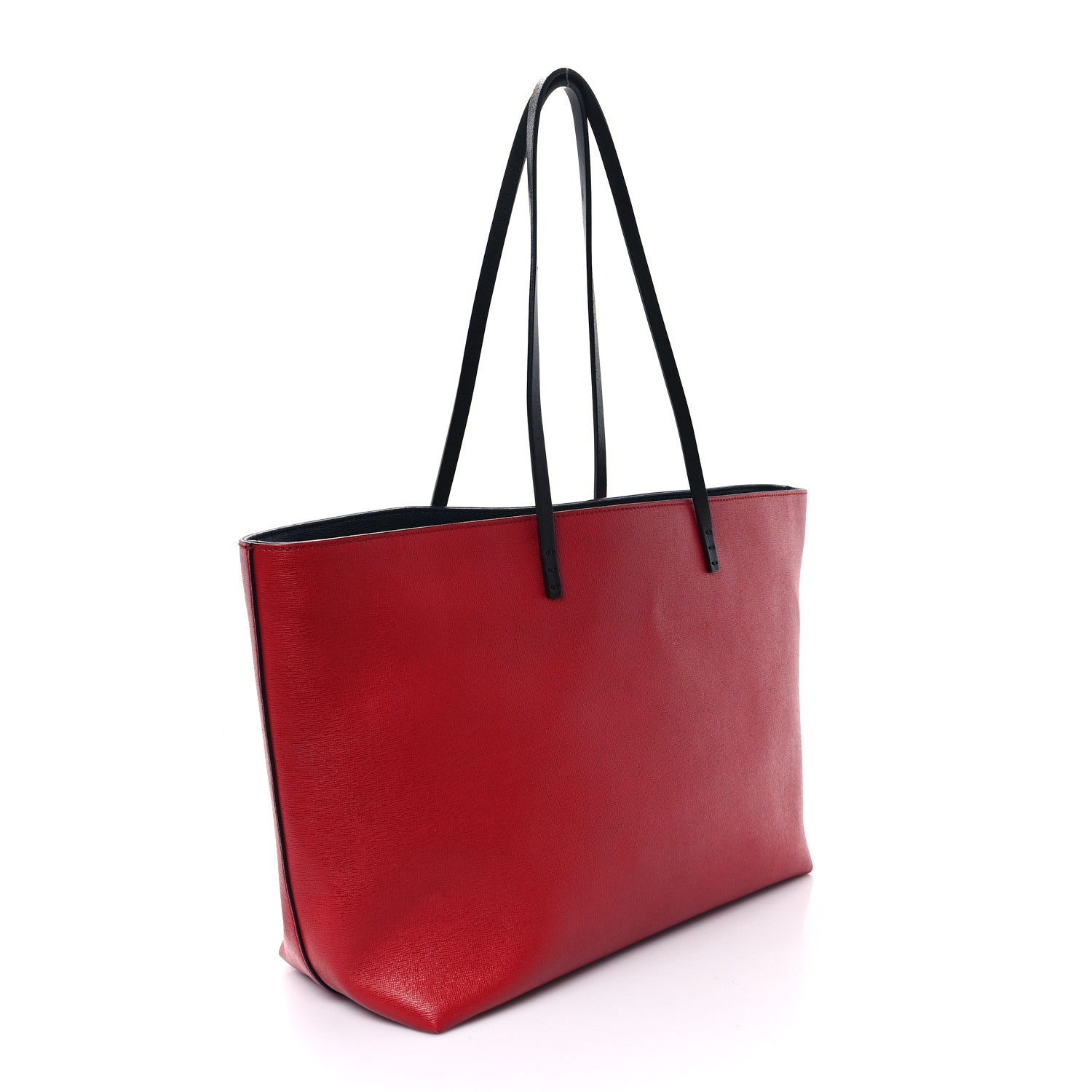 Fendi Vitello Elite Cuoio Monster Buggies Medium Roll Tote Mattone Black Multicolor Lavagna 3 of 12