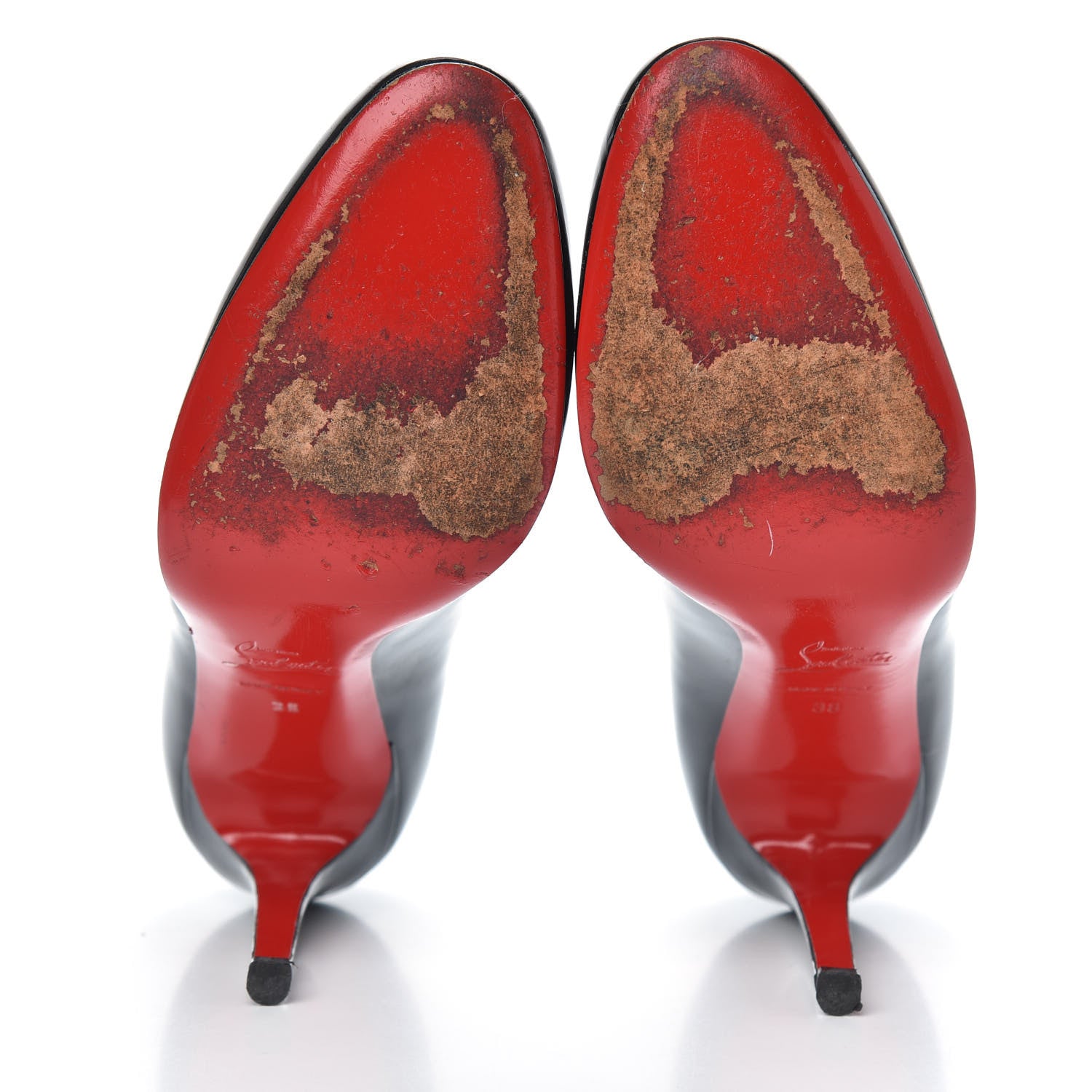 Christian Louboutin Patent Simple 100 Pumps 38 Black 5 of 12