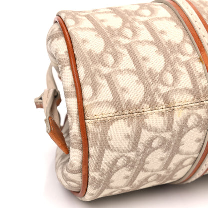 Christian Dior Monogram Romantique Trotter Flap Bag Beige 5 of 8
