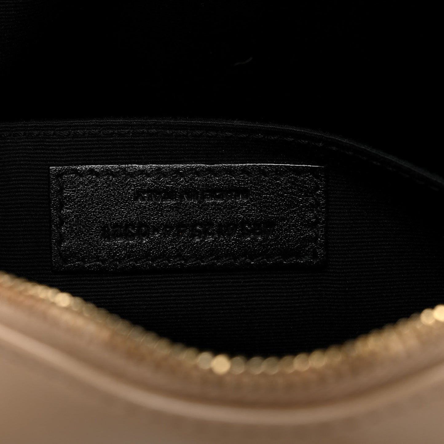 Calfskin Matelasse Monogram Lou Camera Bag Dark Beige