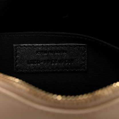 Saint Laurent Calfskin Matelasse Monogram Lou Camera Bag Dark Beige 7 of 11