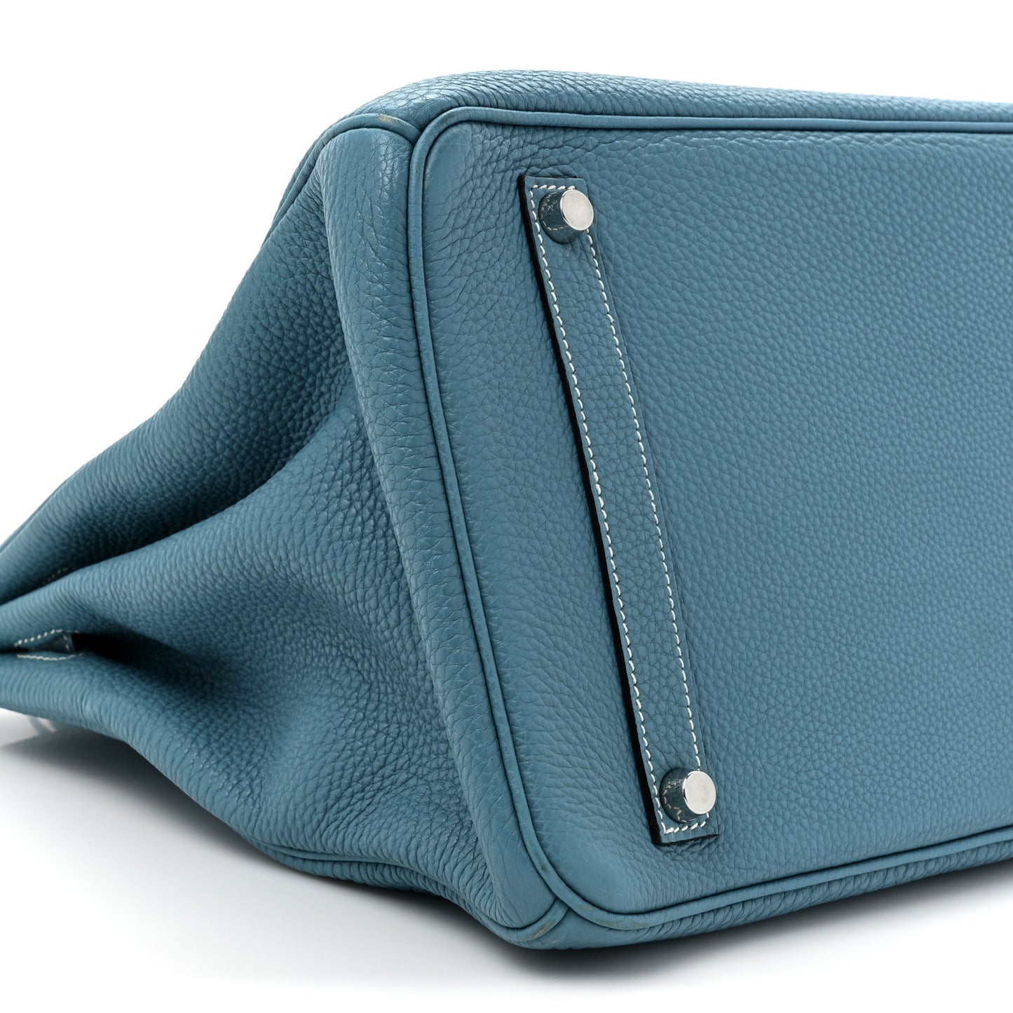 Togo Birkin 35 Blue Jean