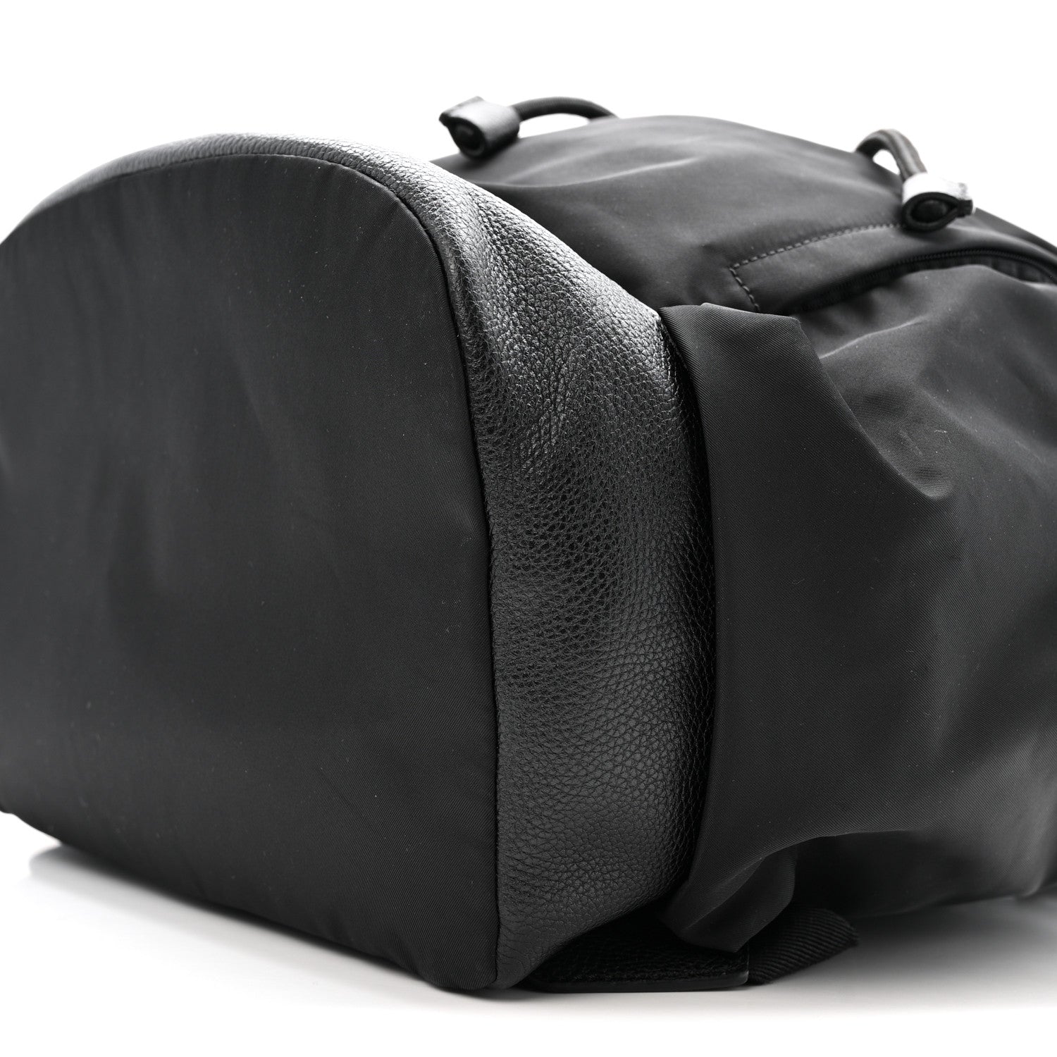 Burberry Nylon Grained Calfskin Watson Diaper Bag Black 11 of 14