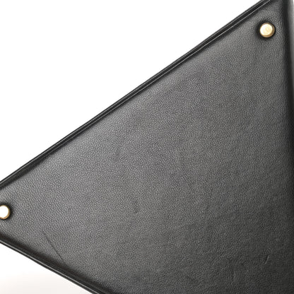 Saint Laurent Lambskin Pyramid Clutch Black 11 of 11