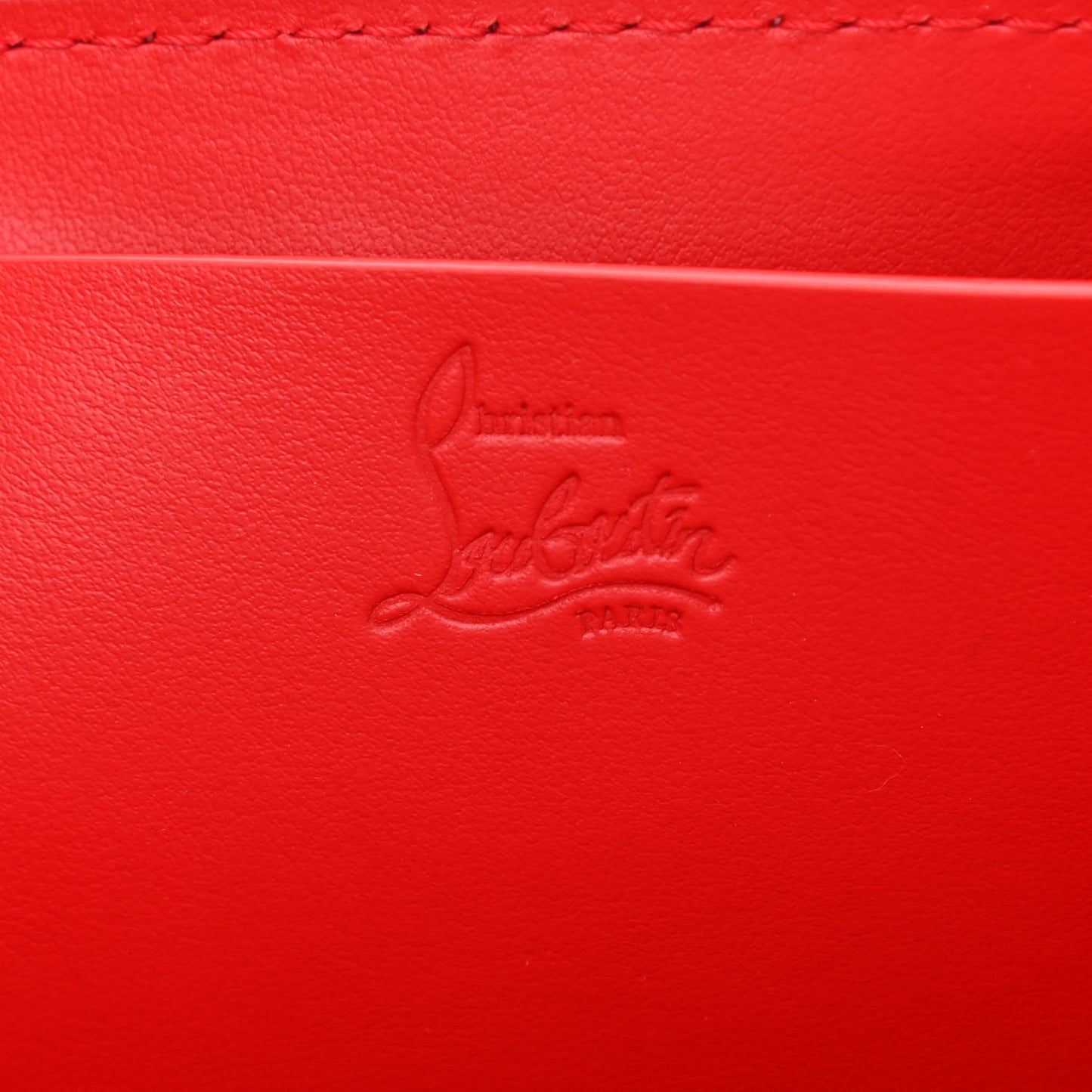 Calfskin Studded Flap Carasky Clutch Rosy