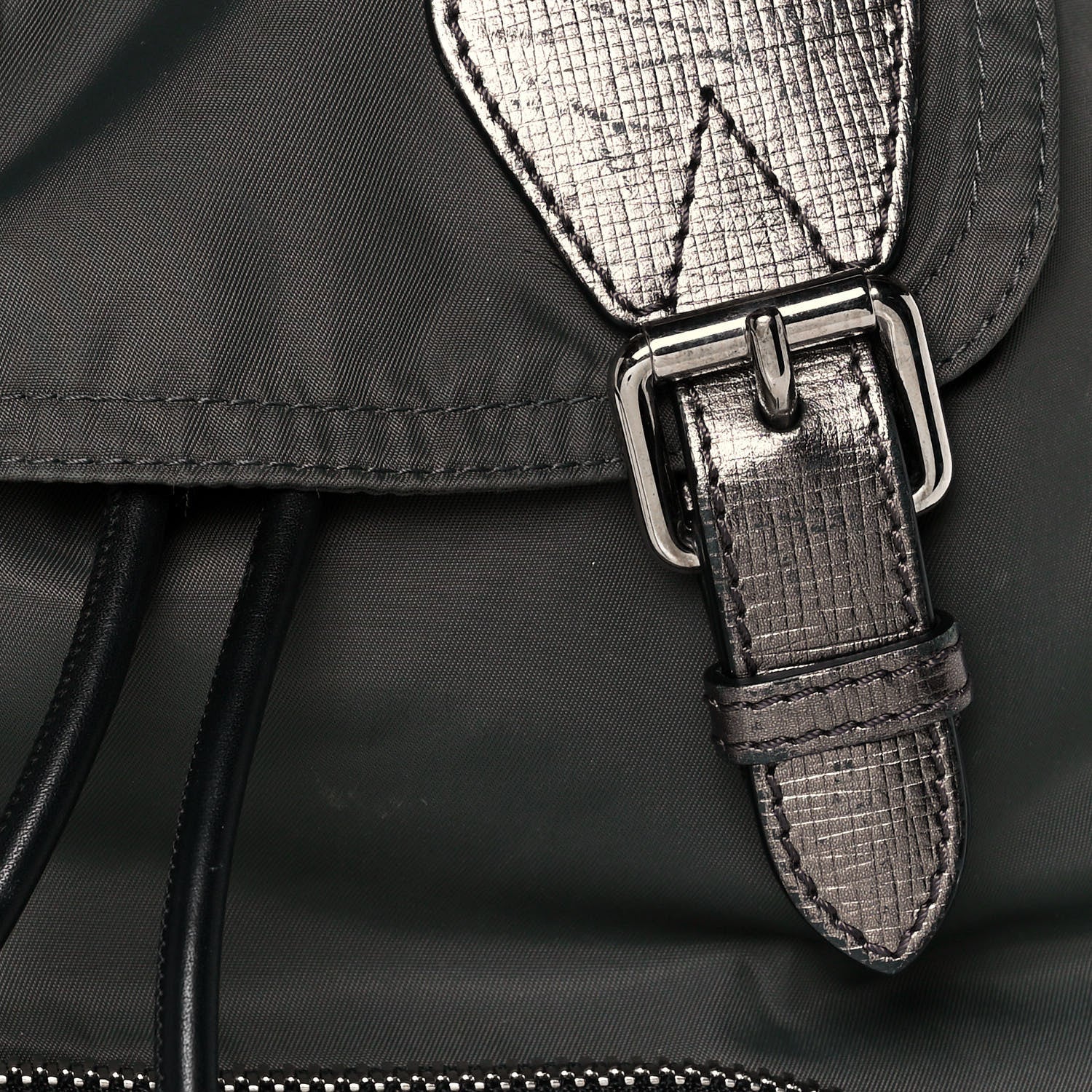 Burberry Nylon Medium Rucksack Backpack Dark Green 11 of 16