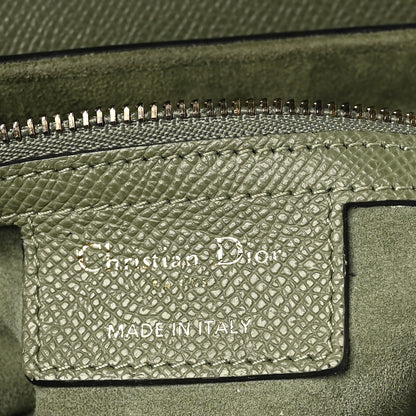 Christian Dior Grained Calfskin Saddle Bag Sage 6 of 10