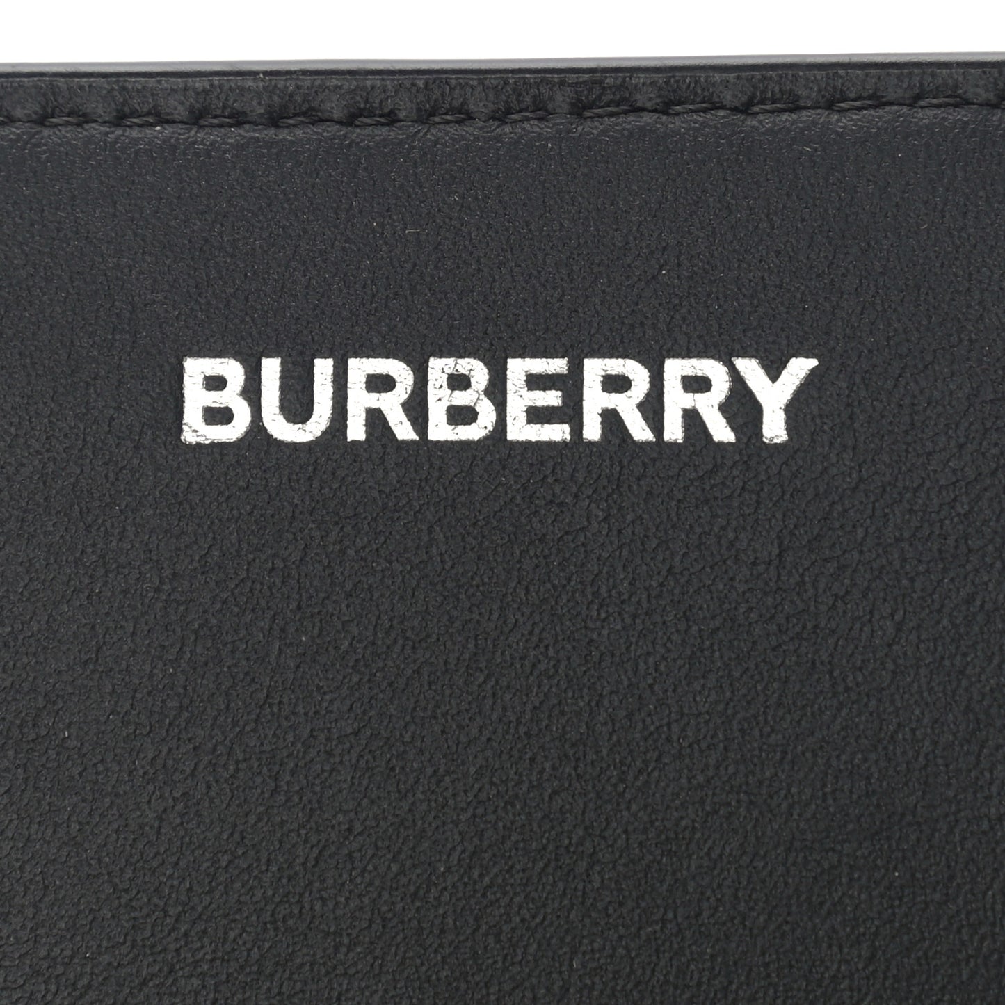 London Check Small Wallet With Strap Dark Charcoal