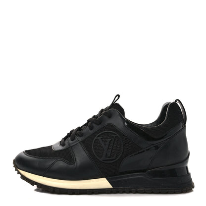 Louis Vuitton Calfskin Run Away Sneakers 36 Black 1 of 8