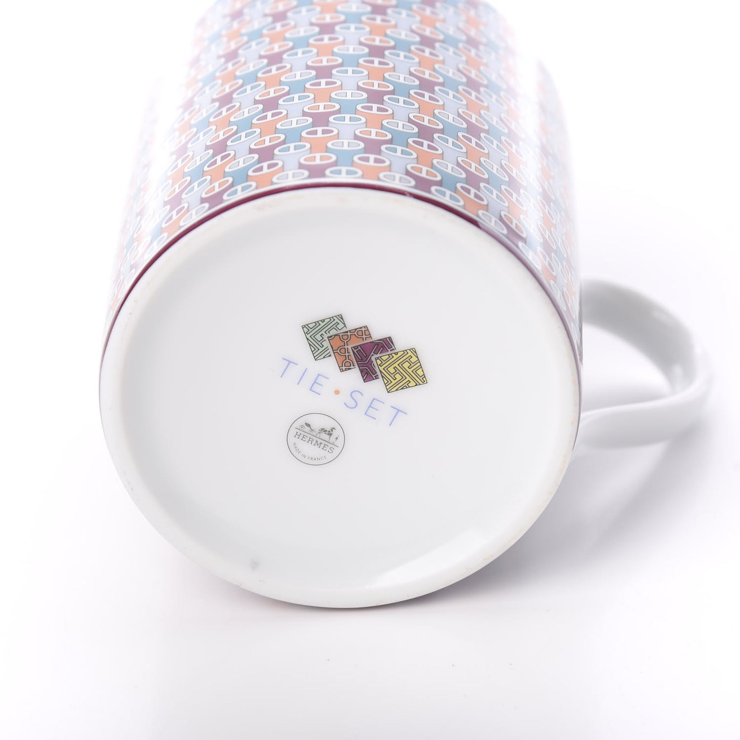 Porcelain Tie Set Mug