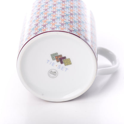 Hermes Porcelain Tie Set Mug 5 of 7