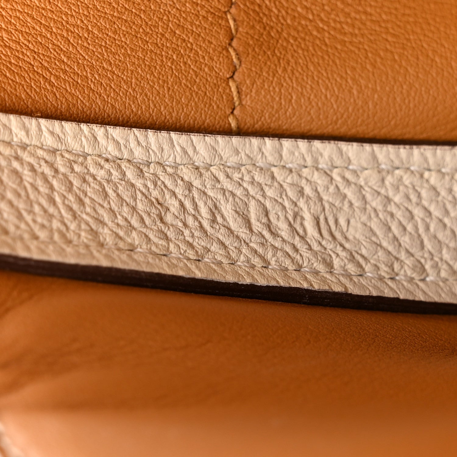 Hermes Taurillon Maurice Swift 24/24 29 Craie Nata Sesame 7 of 13