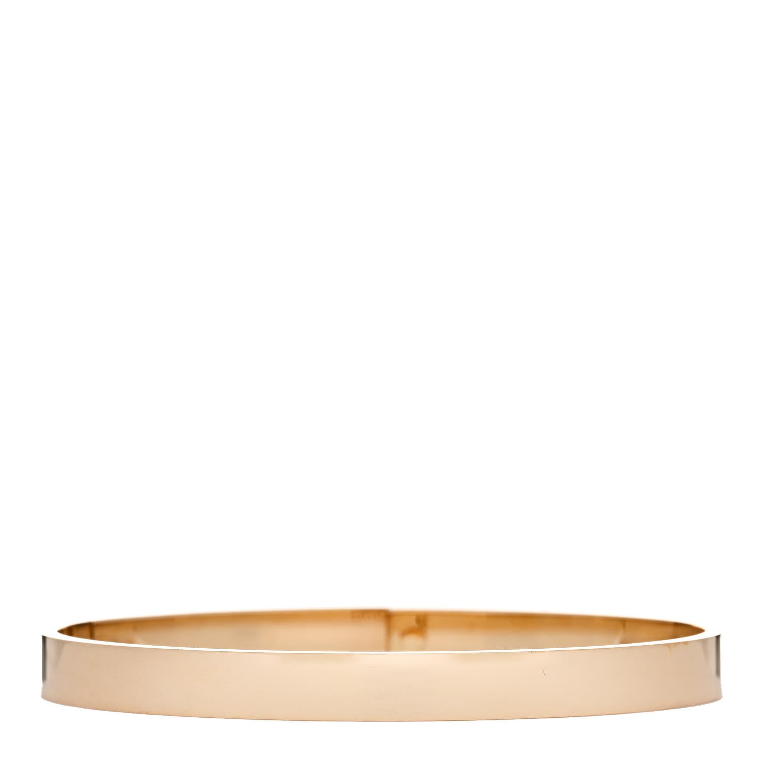 Hermes 18K Yellow Gold Diamond PM Kelly Bracelet SH 2 of 4