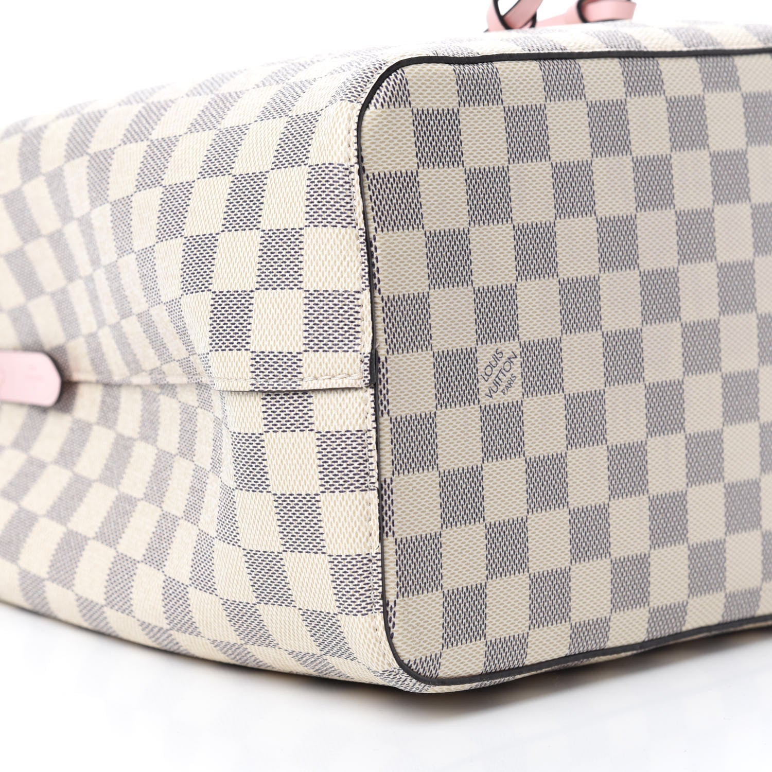 Louis Vuitton Damier Azur Neonoe MM Eau De Rose 6 of 9