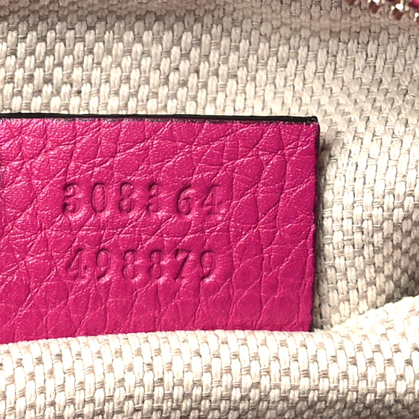Cellarius Calfskin Small Soho Disco Bag Bright Bouganville