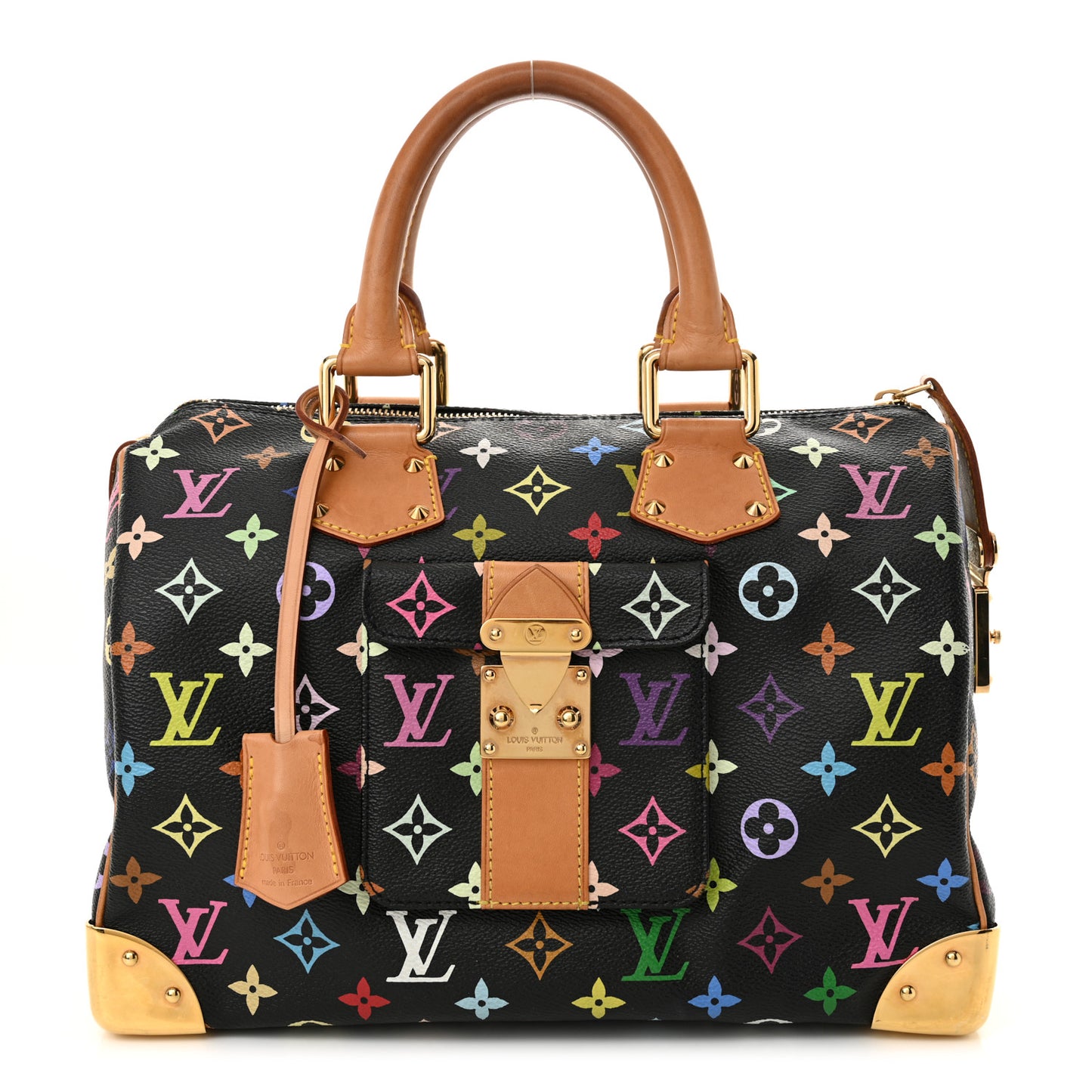 Monogram Multicolor Speedy 30 Black