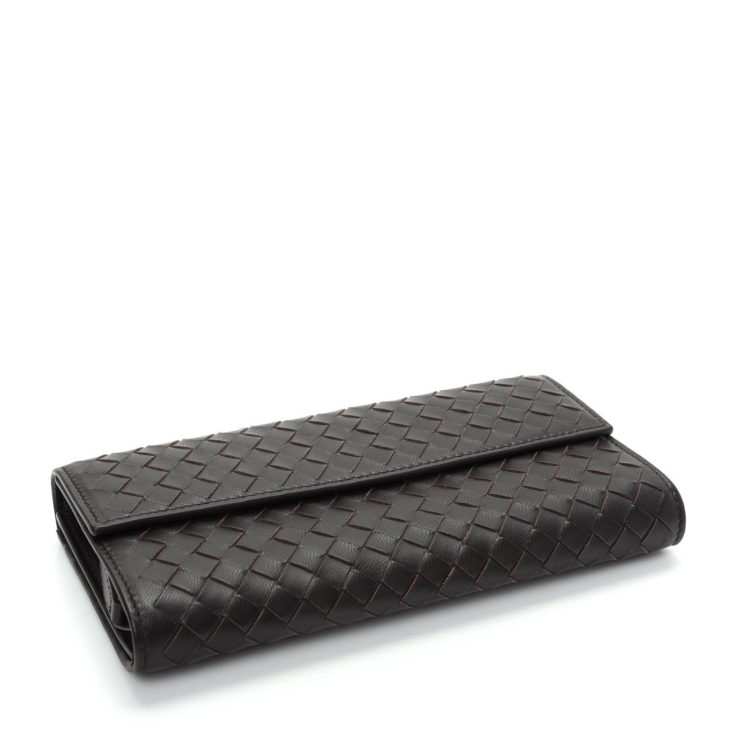 Bottega Veneta Nappa Intrecciato Continental Wallet Ebano 4 of 8