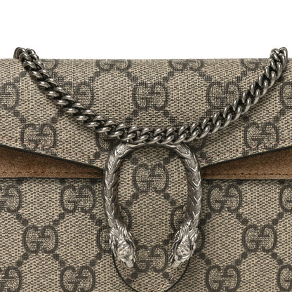 Gucci GG Supreme Monogram Super Mini Dionysus Shoulder Bag Taupe 7 of 9