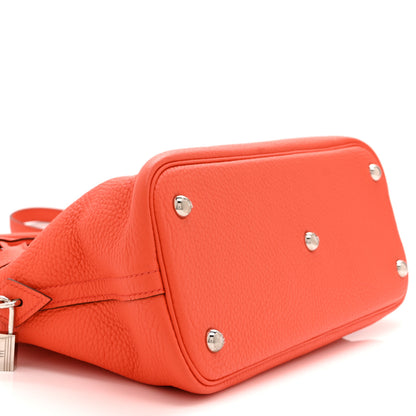 Hermes Taurillon Clemence Bolide 31 Orange Poppy 9 of 10